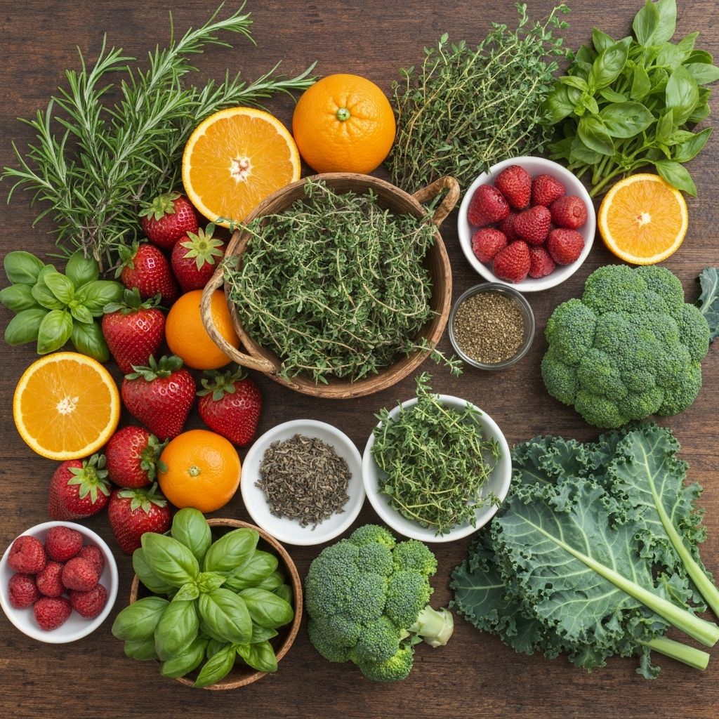 Natural ingredients for wellness